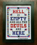 Hell Is Empty And All The Devils Are Here PDF Pattern