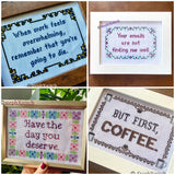 '*September Pattern Sale - Any 4 for $18*