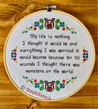 My Life Is Nothing I Thought It Would Be - PDF Cross-Stitch Pattern