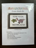 Mutha Fucking Treestars, Bitch - Cross-Stitch Kit