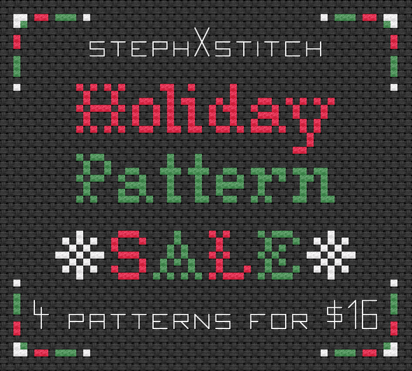 '*Holiday Pattern Sale - Any 4 for $16*'