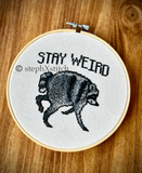 Jimothy the Raccoon PDF Cross-Stitch Pattern