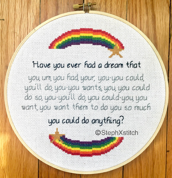 Have You Ever Had A Dream PDF Cross Stitch Pattern