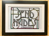 SEND NUDES - PDF Cross Stitch Pattern