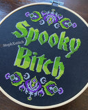 Spooky Bitch - PDF Cross Stitch Pattern