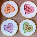 *Sale Bundle - 4 Snarky Valentine Hearts*