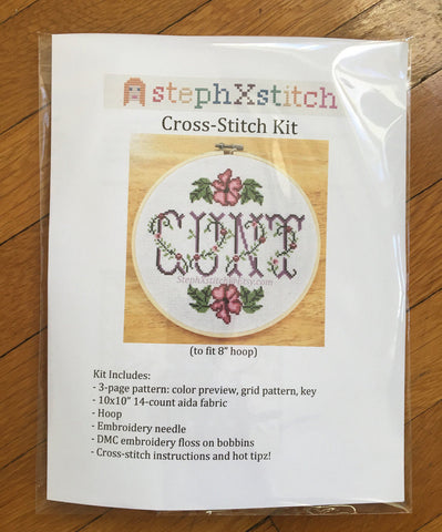 CUNT - Cross Stitch KIT