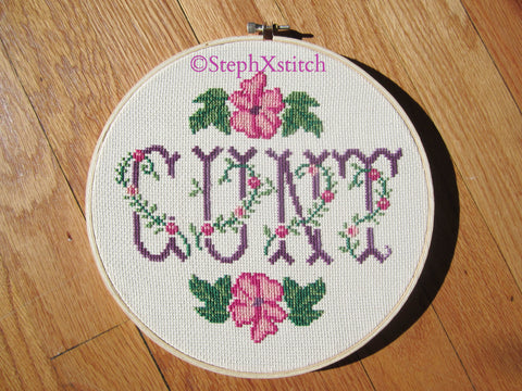 Cunt - PDF Cross Stitch Pattern