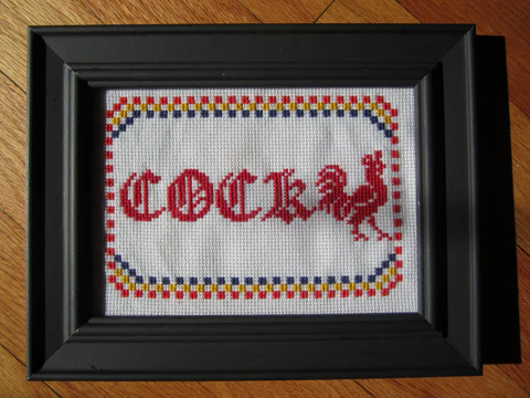 COCK - PDF Cross Stitch Pattern