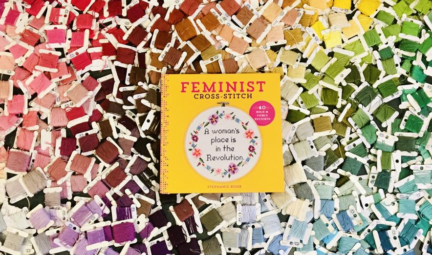 Feminist Cross-Stitch Pattern Book